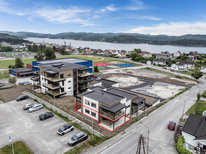 Markering av leilighet nr 2