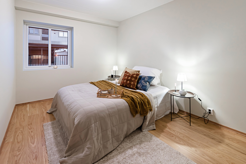 Hovedsoverom med plass til dobbelseng.