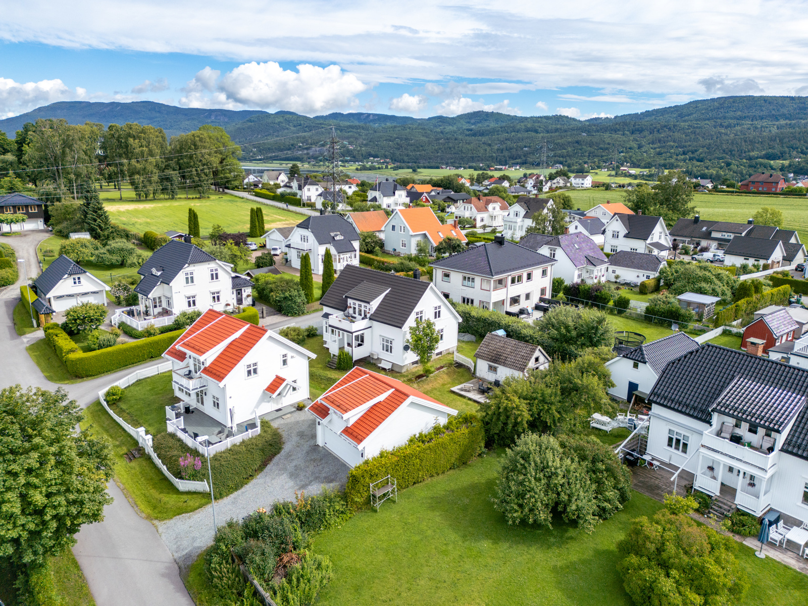 Områdebilde mot nord - Gjerpen