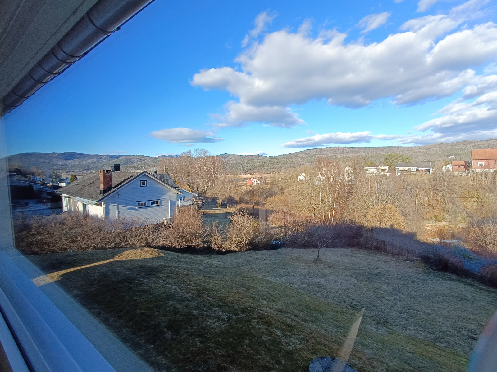 Utsikten fra stuevinduet 