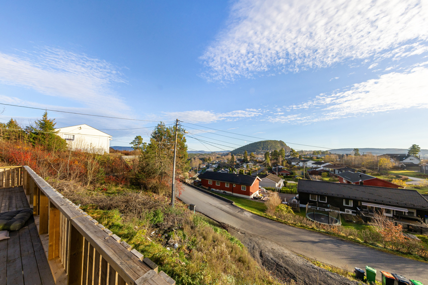 Fin utsikt fra eiendommen