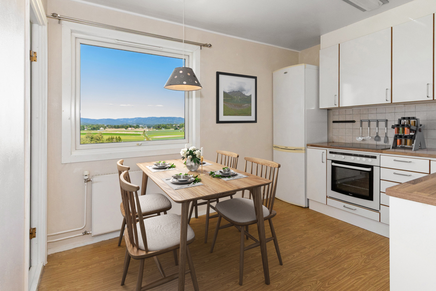 Kjøkkenet(bildet er digitalt stylet)