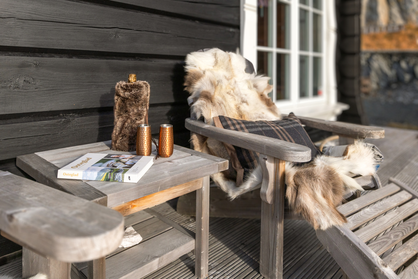 Her kan man sitte så og si helt usjenert