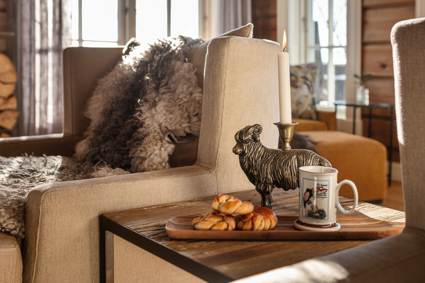 Stemningsbilde fra stuen