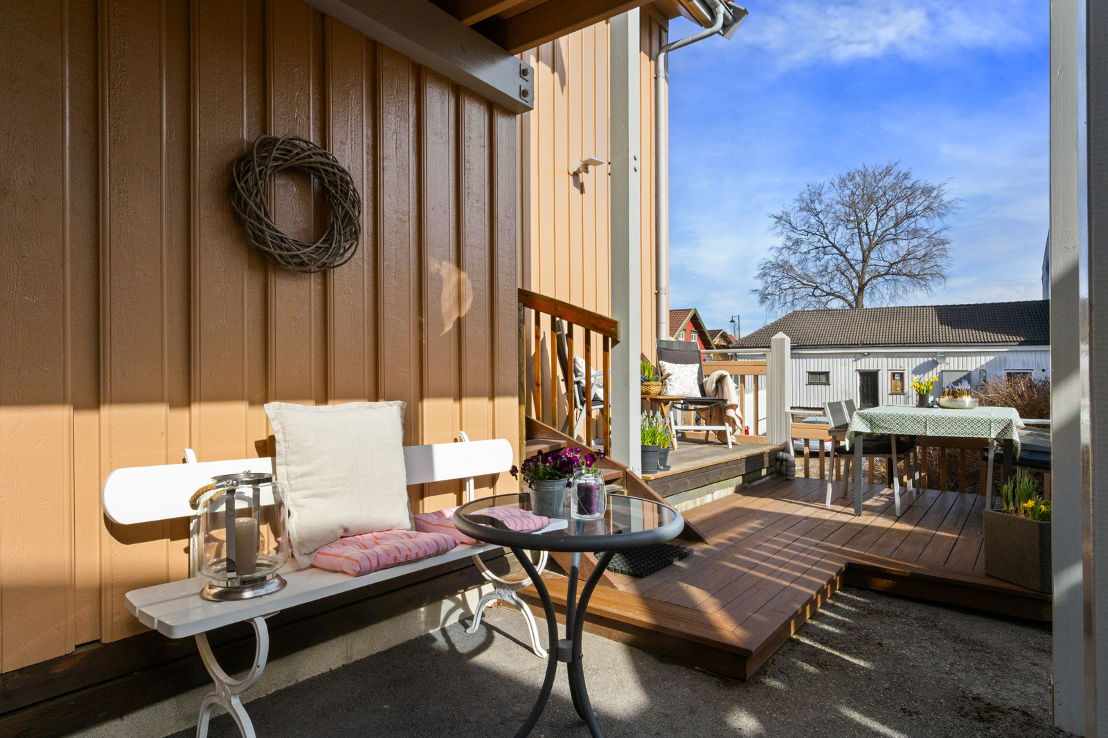 Overbygget inngangsparti