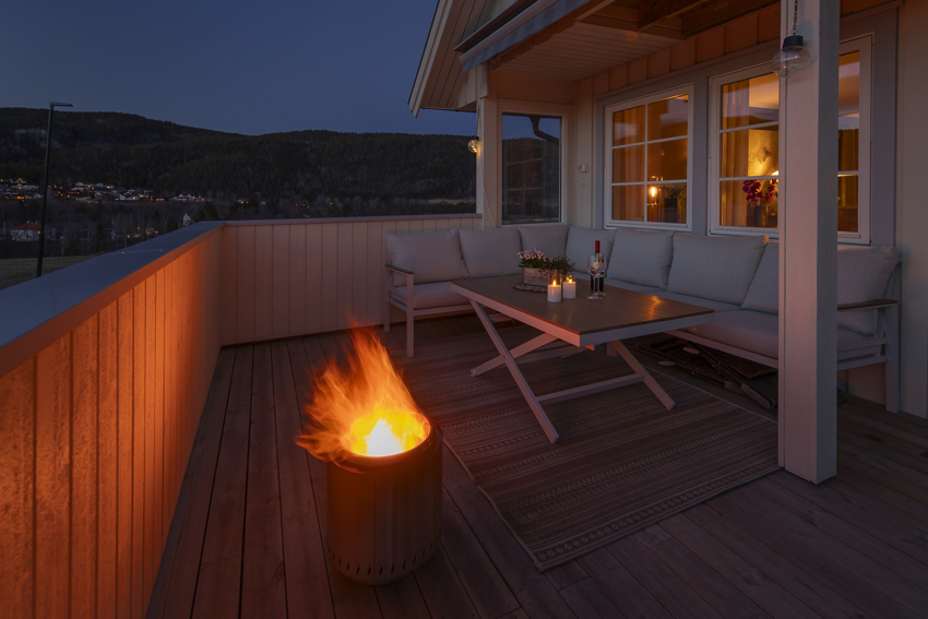 Gode forhold om kvelden. 