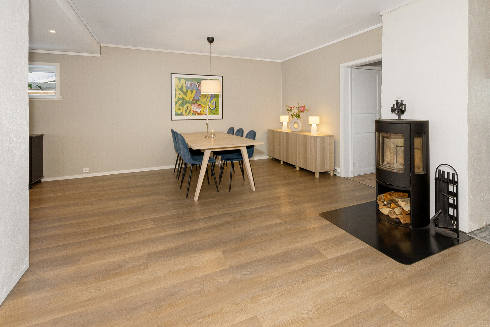 God plass til spisebord