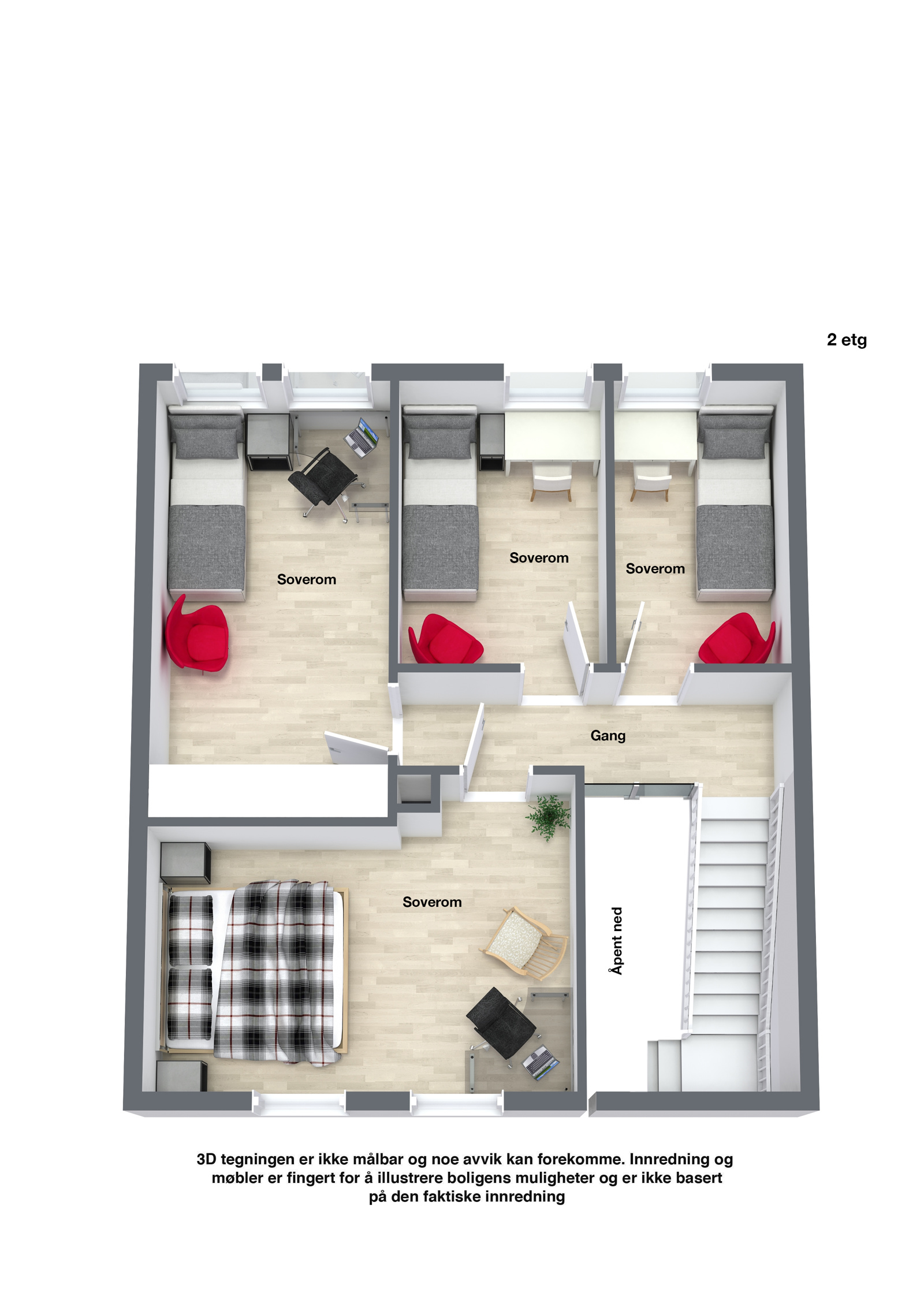 Planskisse 2. etasje