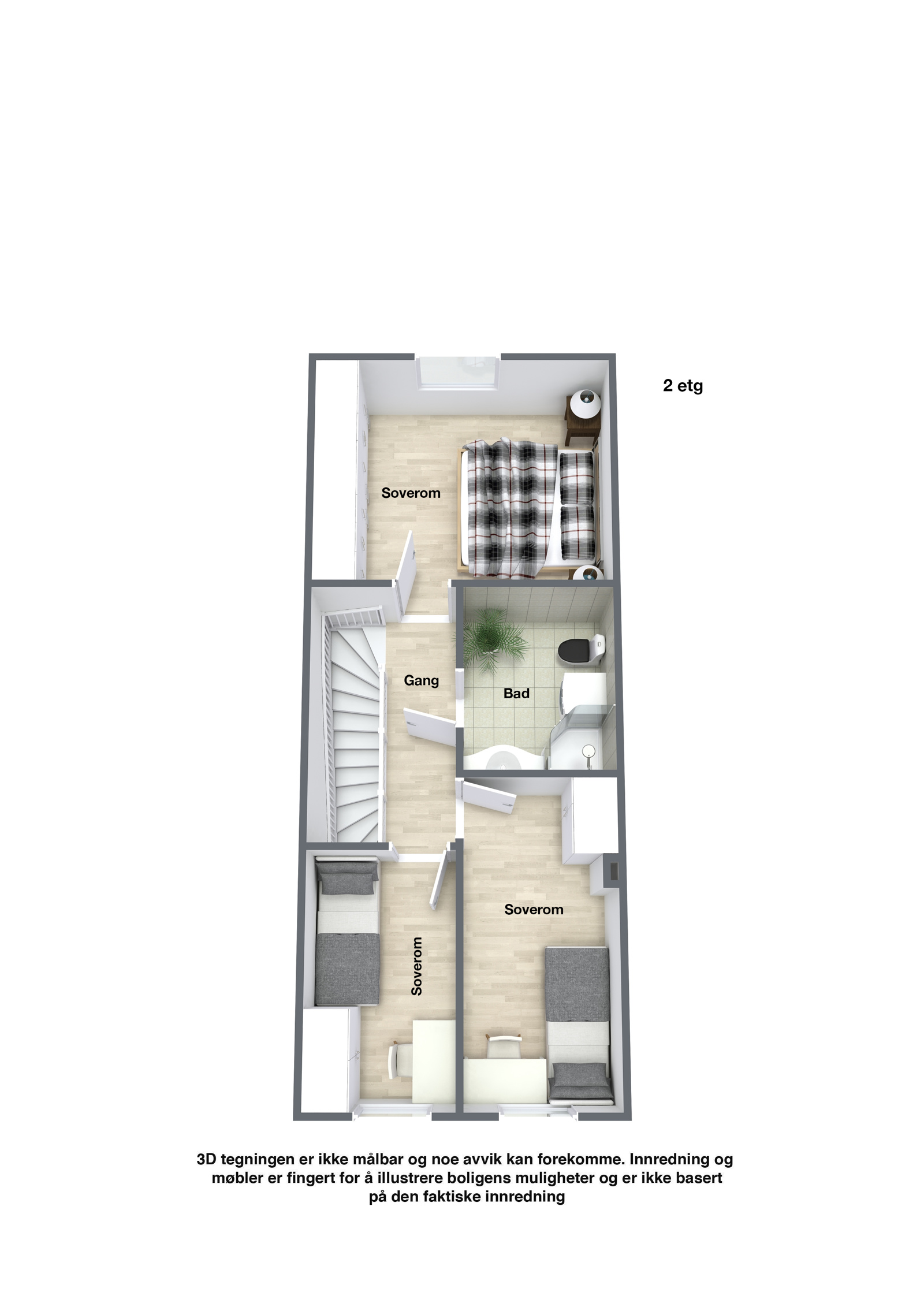 Planskisse 2. etasje