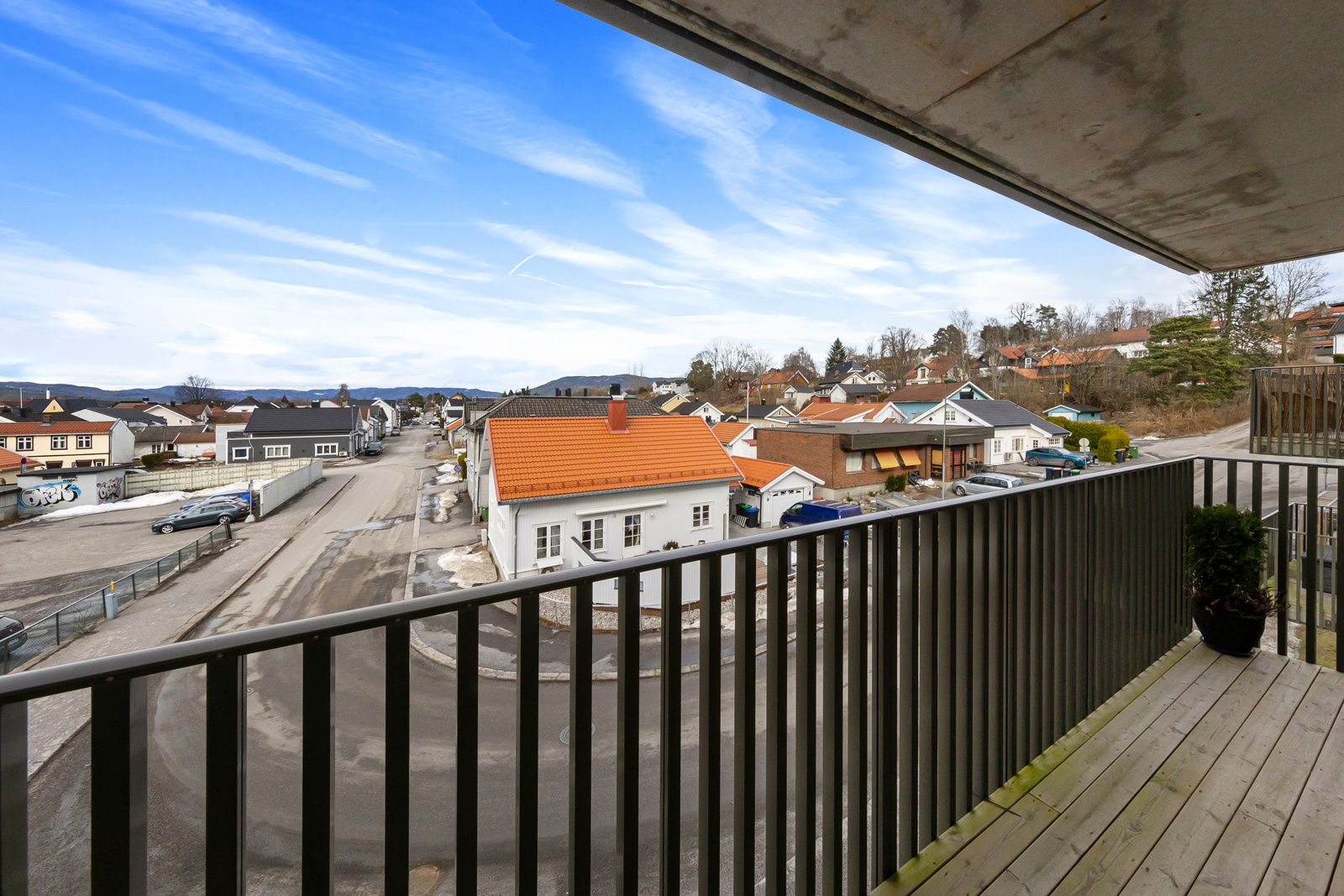 Kveldssol på denne verandaen