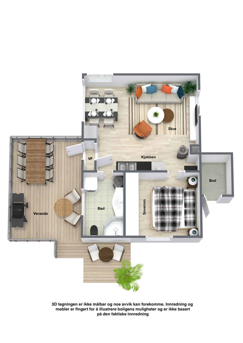 Plantegning 1 etasje