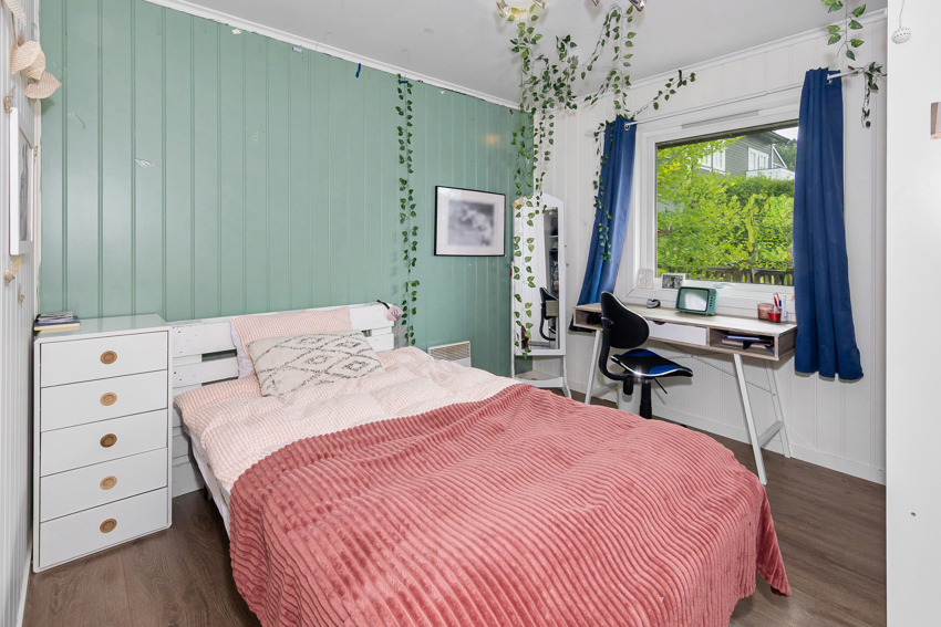 Hovedsoverom i 1. etasjen.