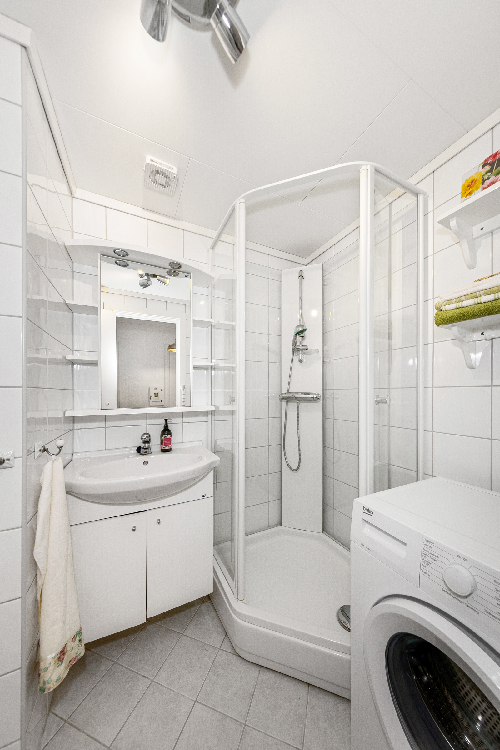 Badet er renovert i regi av borettslaget