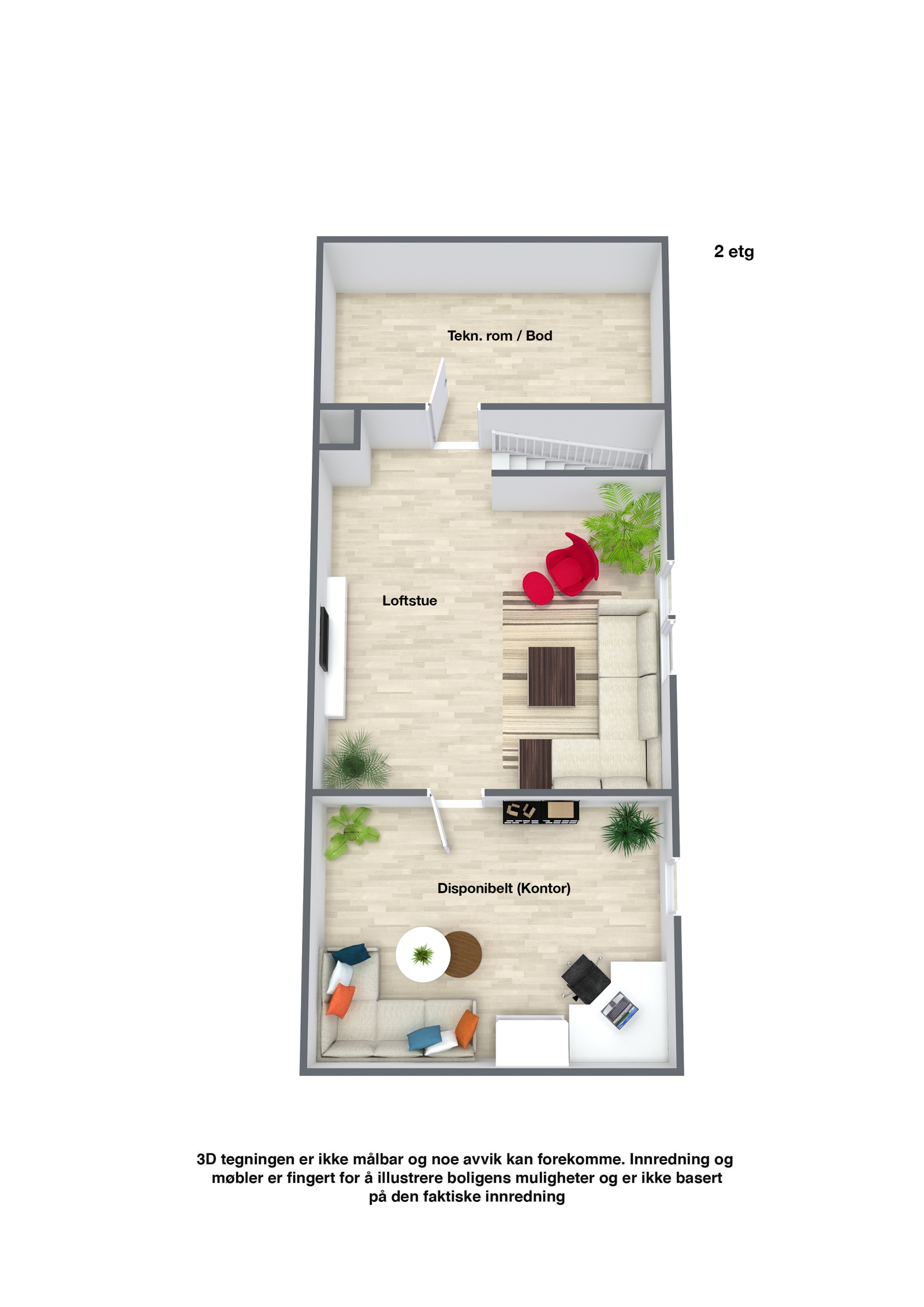 Planskisse 2. etasje
