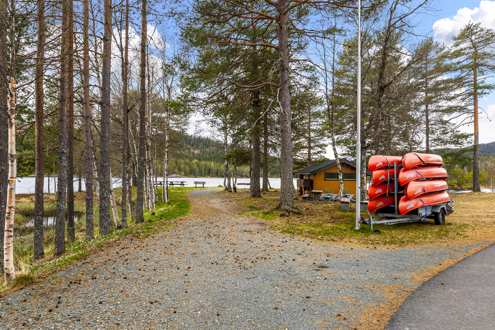 Gode områder og muligheter for fritidsaktiviteter/lek