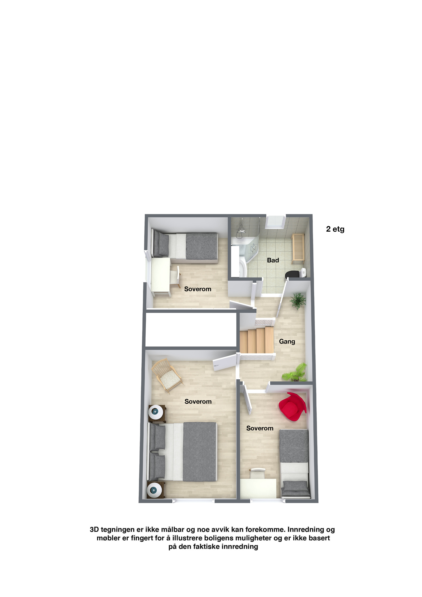 Planskisse 2. etasje