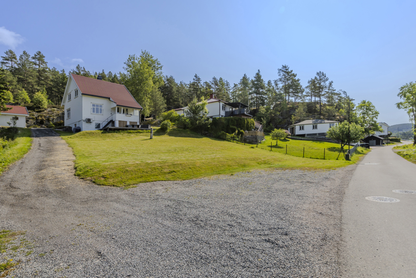 Gruslagt område for parkering