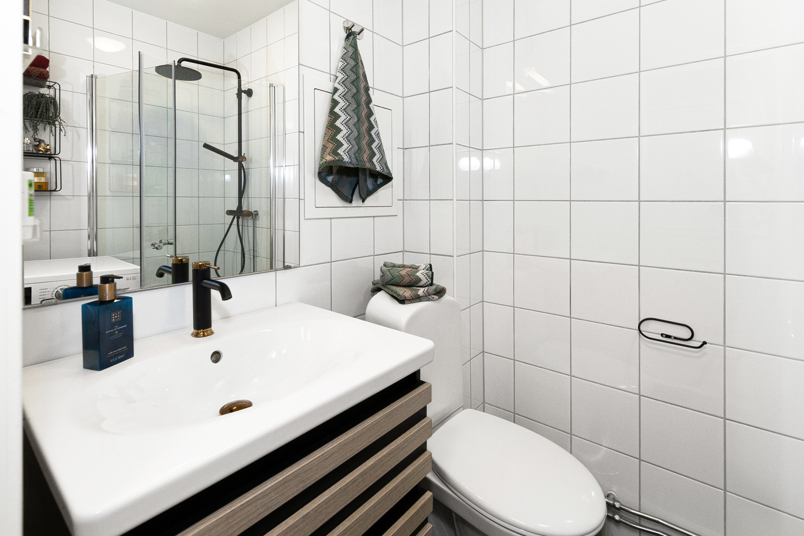 Badet er renovert av borettslaget i 2017