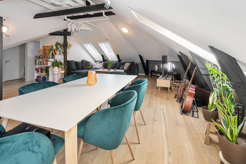 Stilig leilighet med moderne helhet