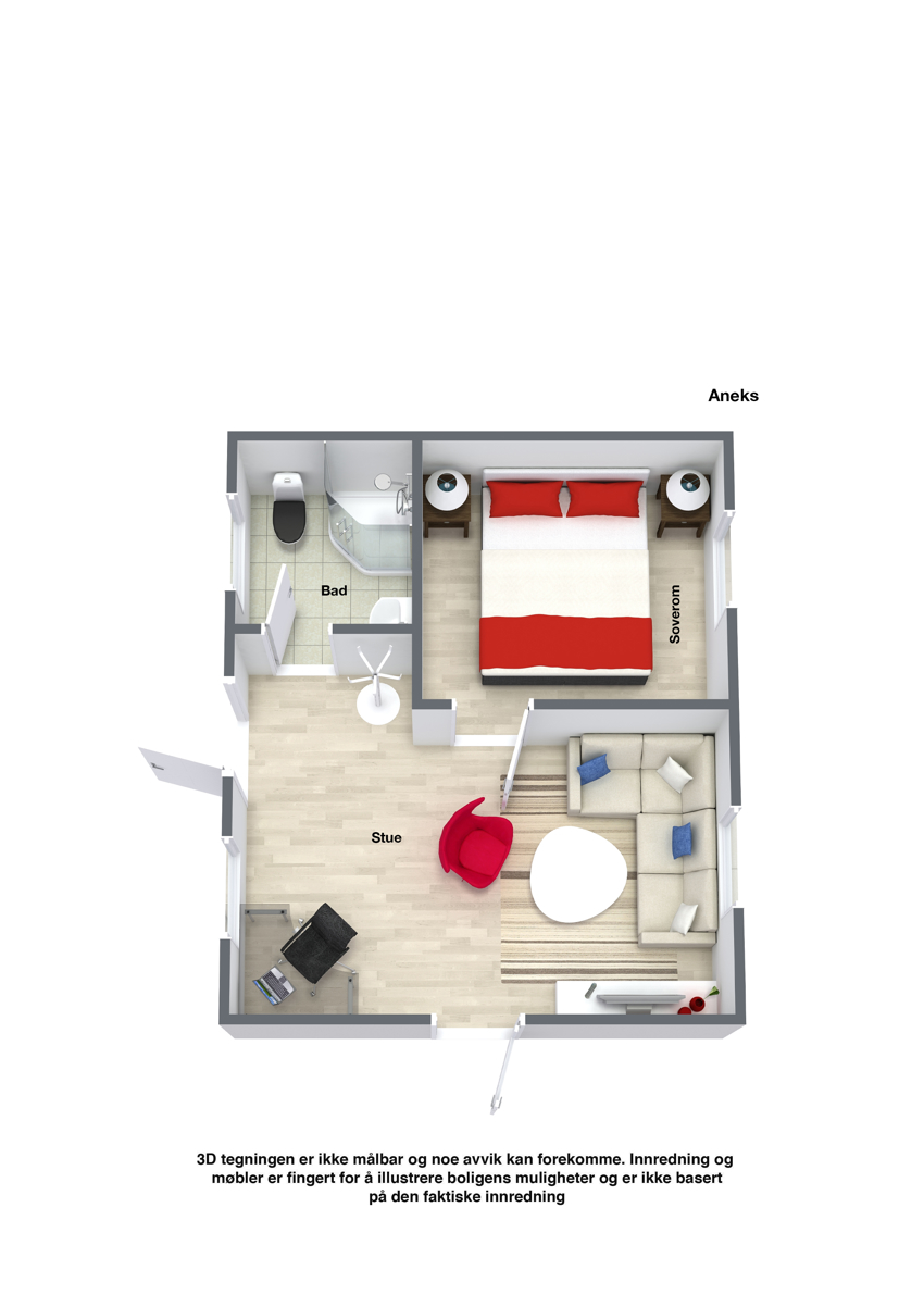 Plantegning anneks 1