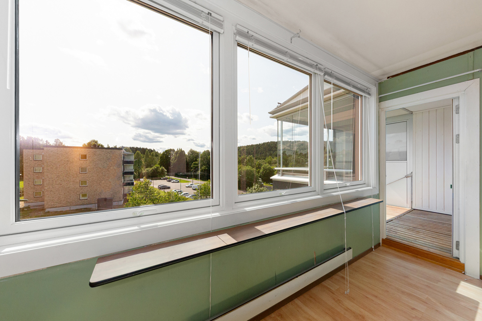 Utsikten fra stuen 