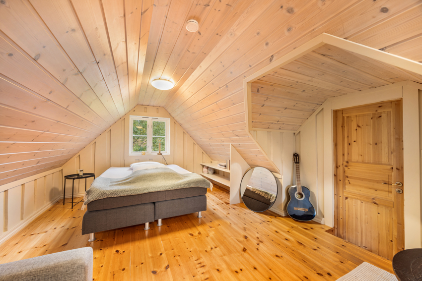 Innredet rom over garasjen