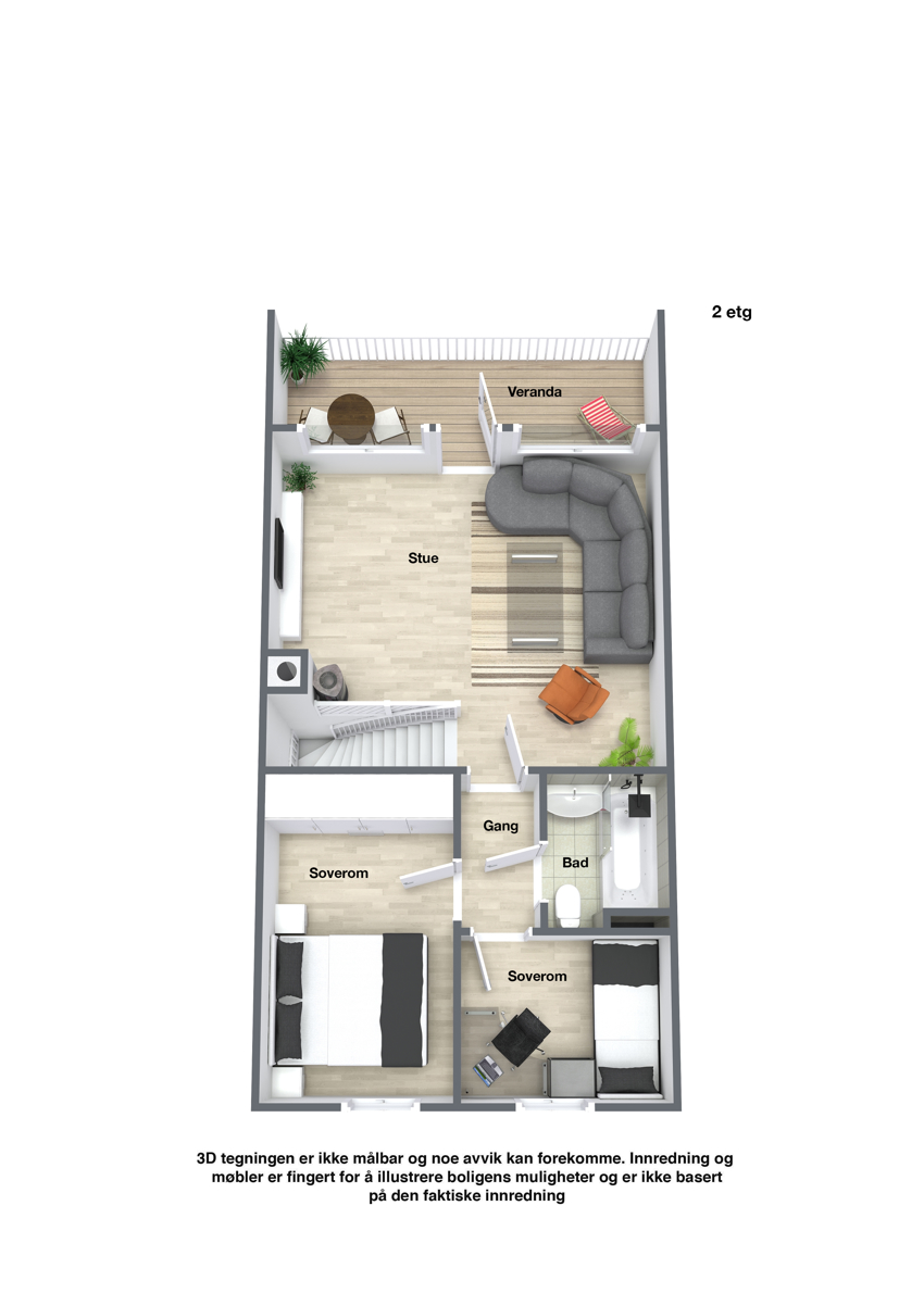 Planskisse 2. etasje