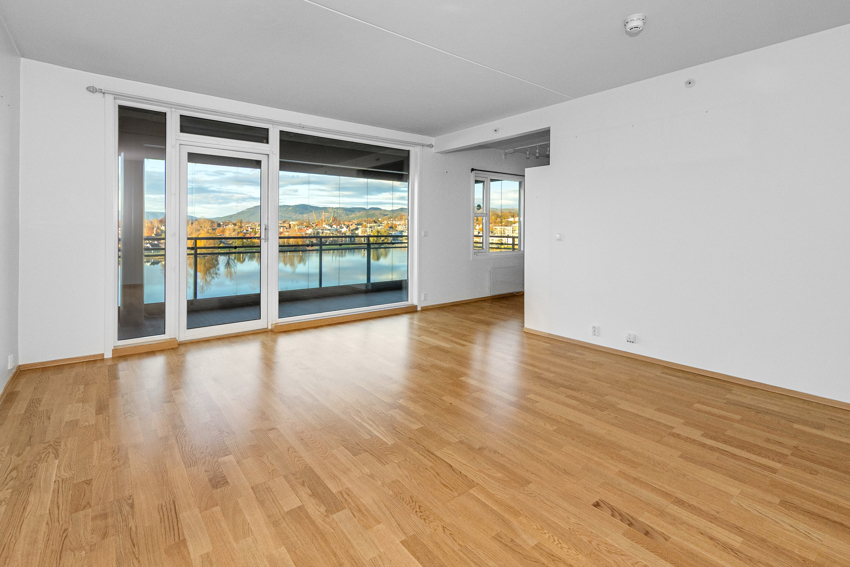 Leiligheten er innflyttingsklar