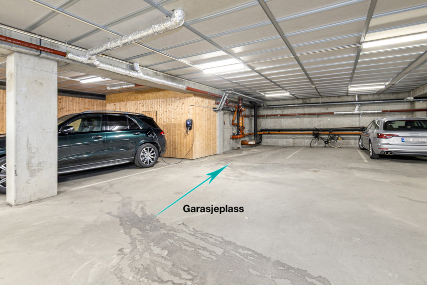 Parkeringsplass med enkel adkomst