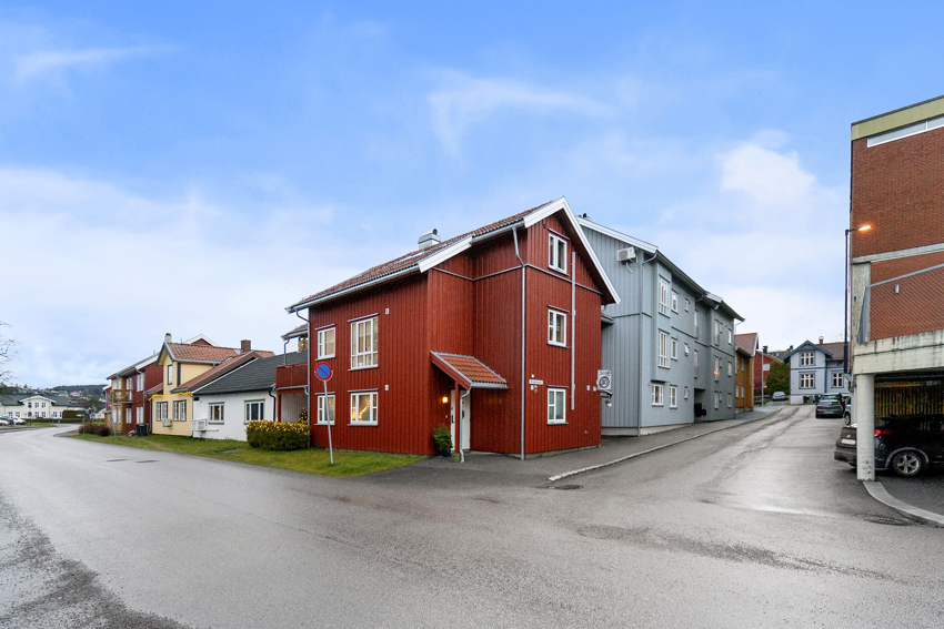 Det er godt med gjesteparkering i området. 