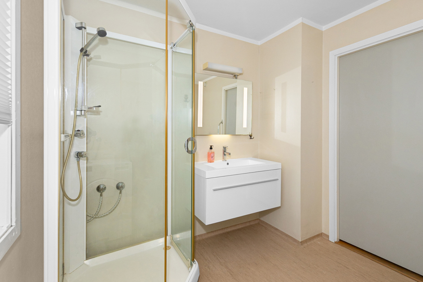 Pent bad med varmekabler