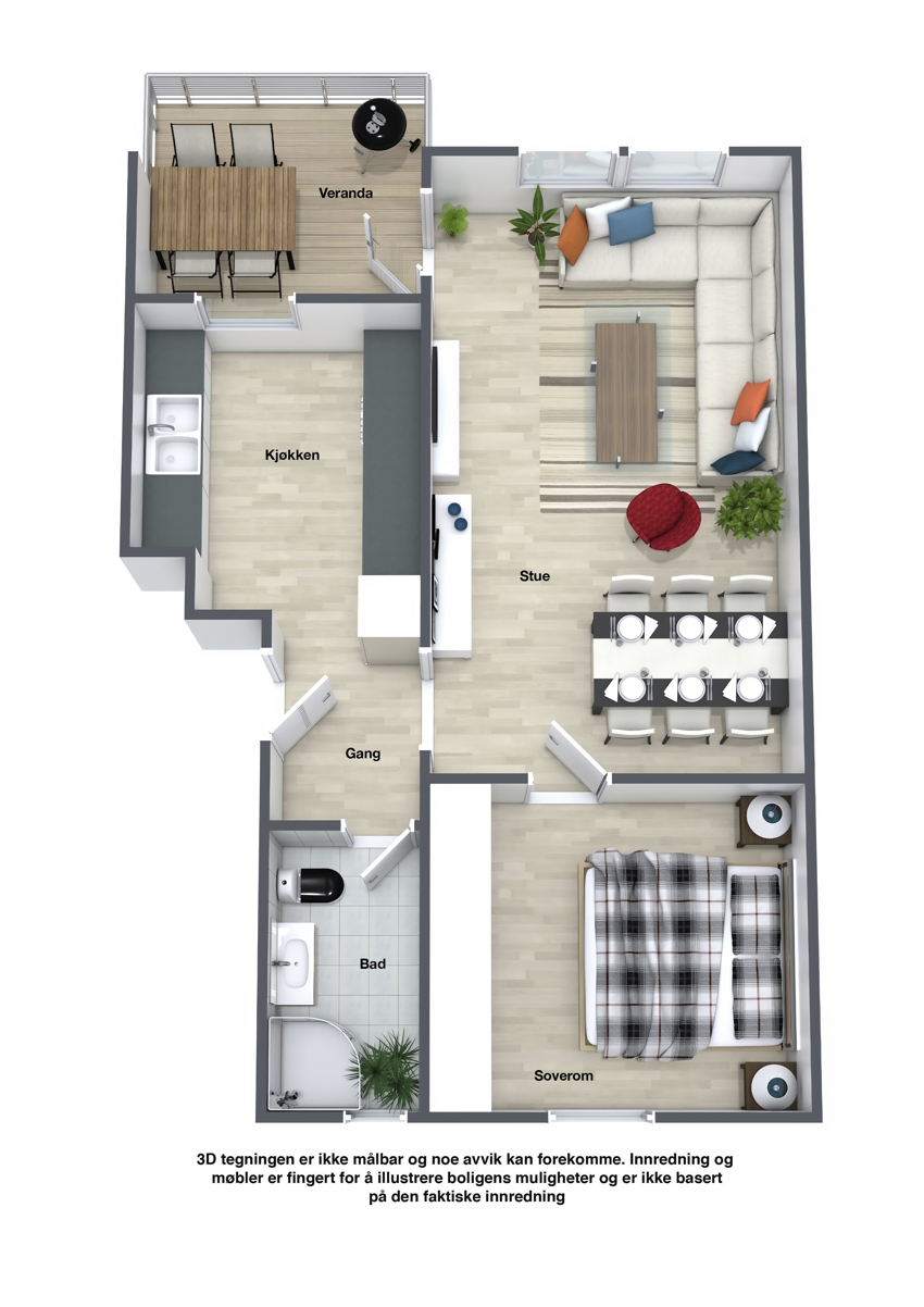 Plantegning Skreppestadveien 14