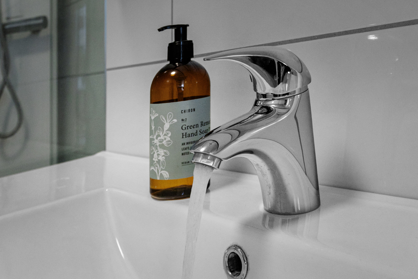 Detaljbilde fra bad.