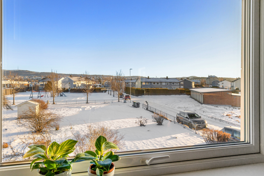 Fra vinduet mot vest