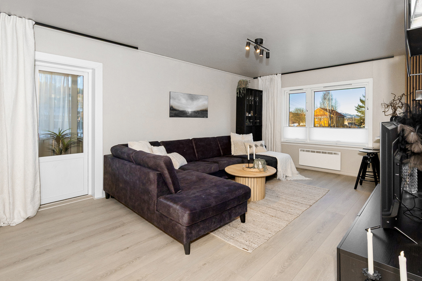 Lys og trivelig stue