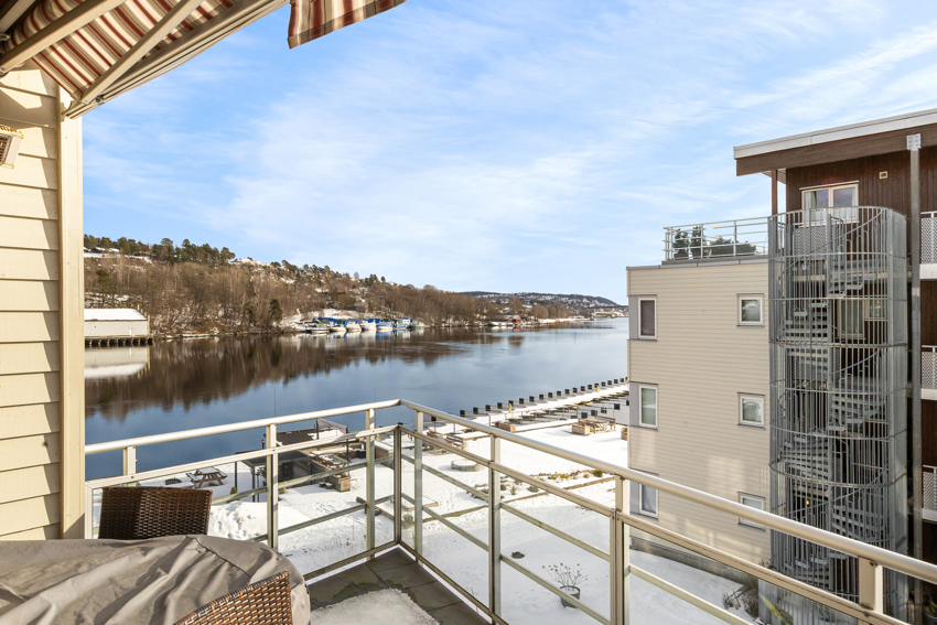 Fin utsikt mot elva.