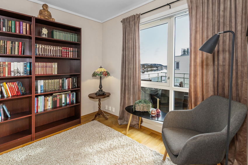 Det er fin utsikt fra soverom 3.