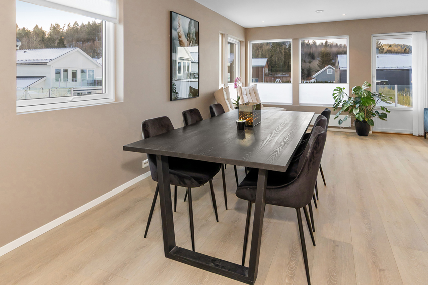 Spiseplass i tilknytning til kjøkkenet