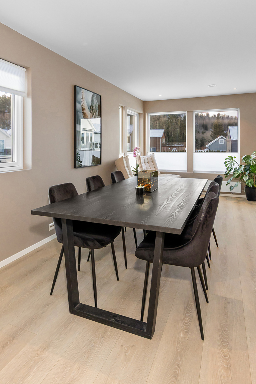 Spiseplass i tilknytning til kjøkkenet