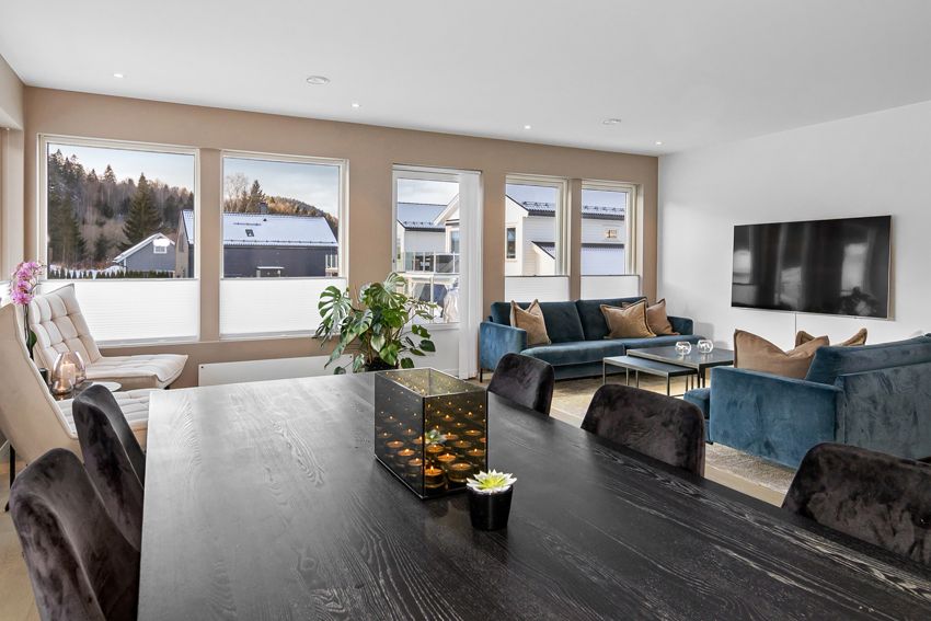 Spiseplass i tilknytning til kjøkkenet